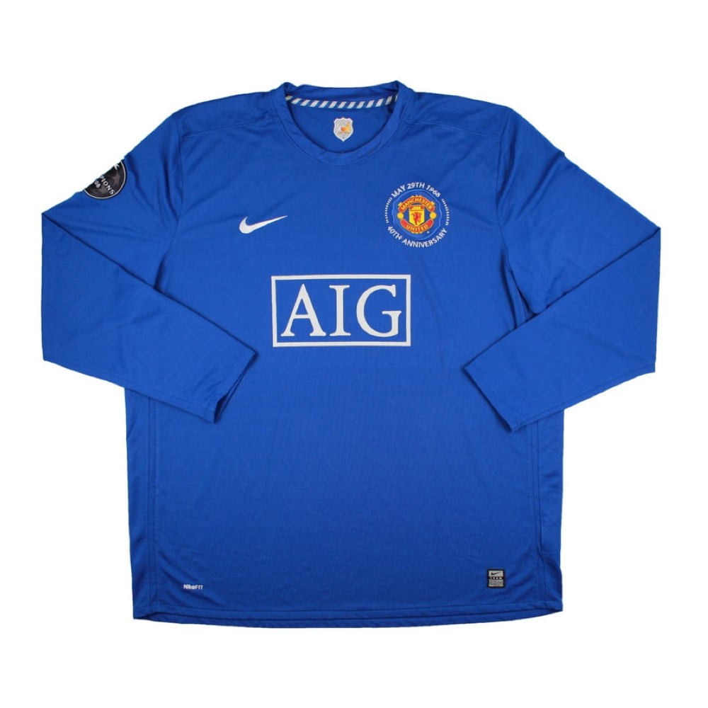 MANCHESTER UNITED FC THIRD LONG SLEEVE JERSEY 2008-09