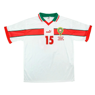 MOROCCO AWAY JERSEY 1998