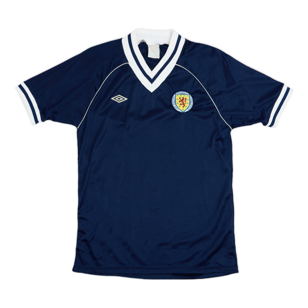1982 Escocia 1a Equipación Nation Jersey