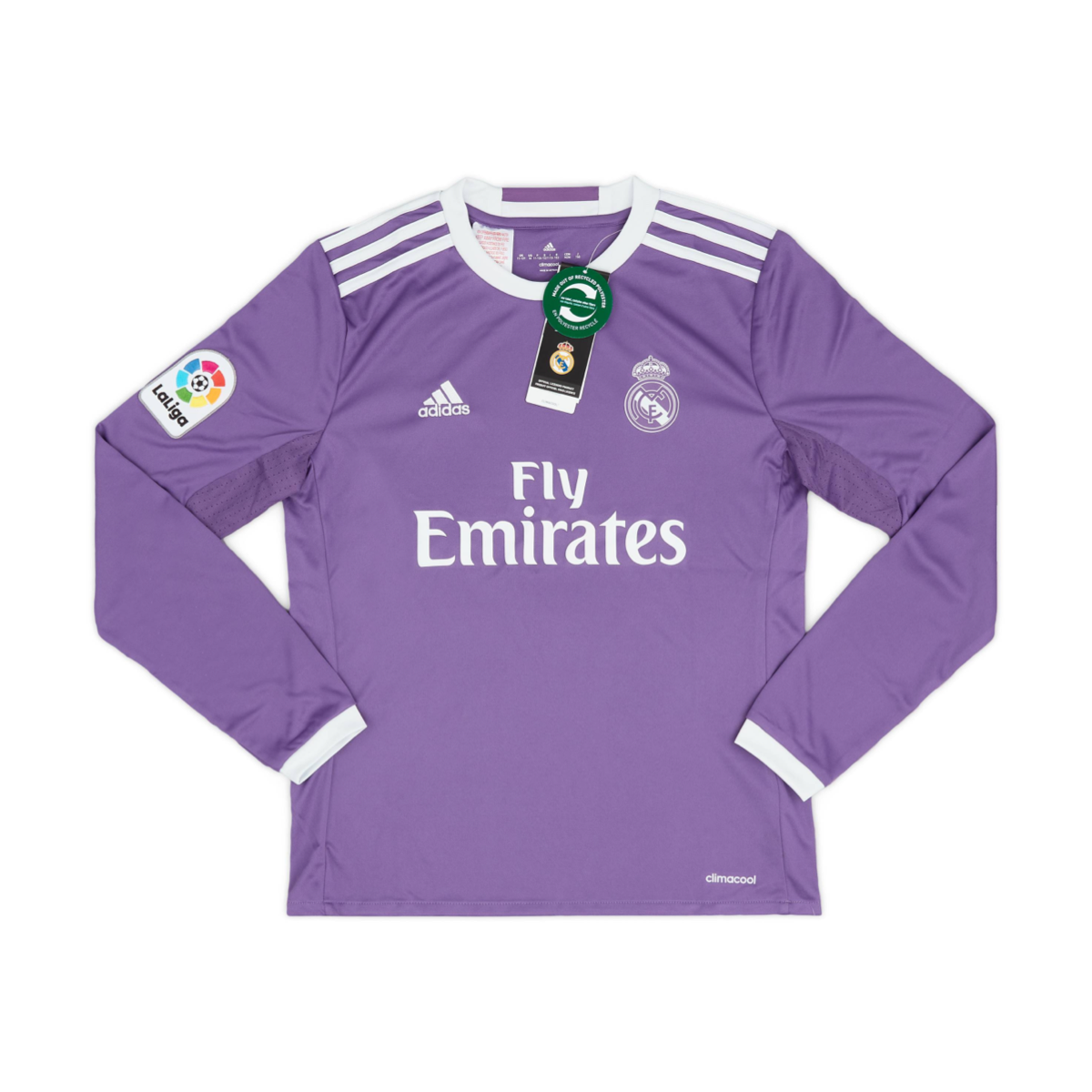 REAL MADRID CF AWAY LONG SLEEVE JERSEY 2016-17