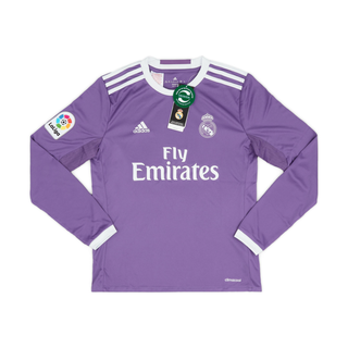 REAL MADRID CF AWAY LONG SLEEVE JERSEY 2016-17