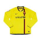 2008-09 FC Barcelona 2a Equipación Manga Larga