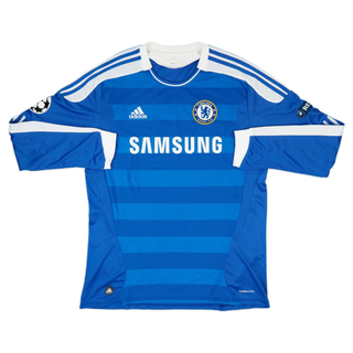 CHELSEA FC HOME LONG SLEEVE JERSEY 2011-12