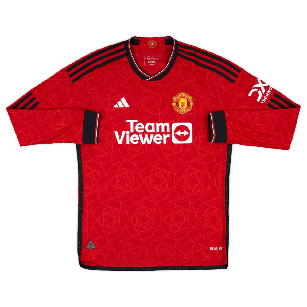 MANCHESTER UNITED FC HOME LONG SLEEVE JERSEY 2023-24