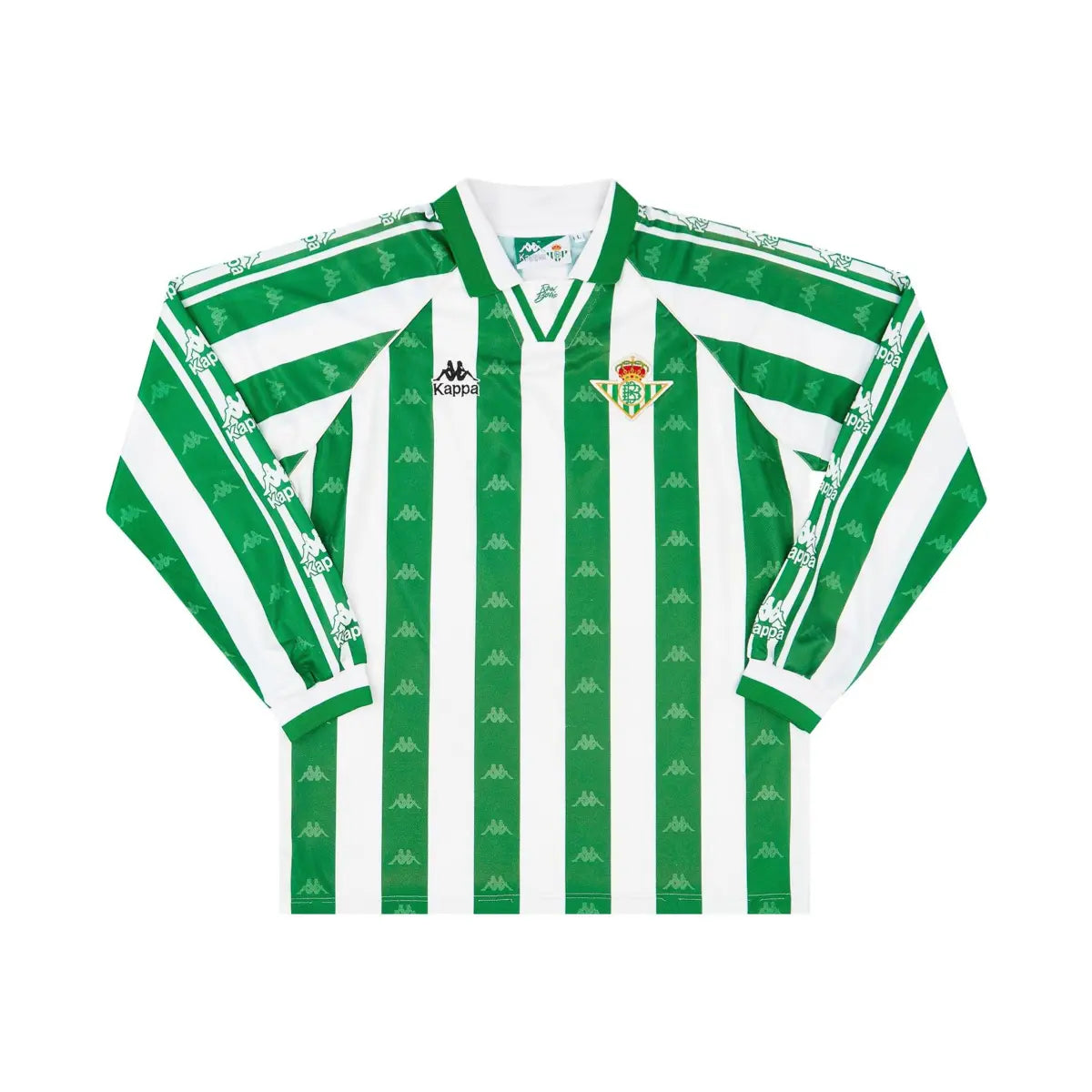 REAL BETIS BALOMPIE HOME LONG SLEEVE JERSEY 1995-97