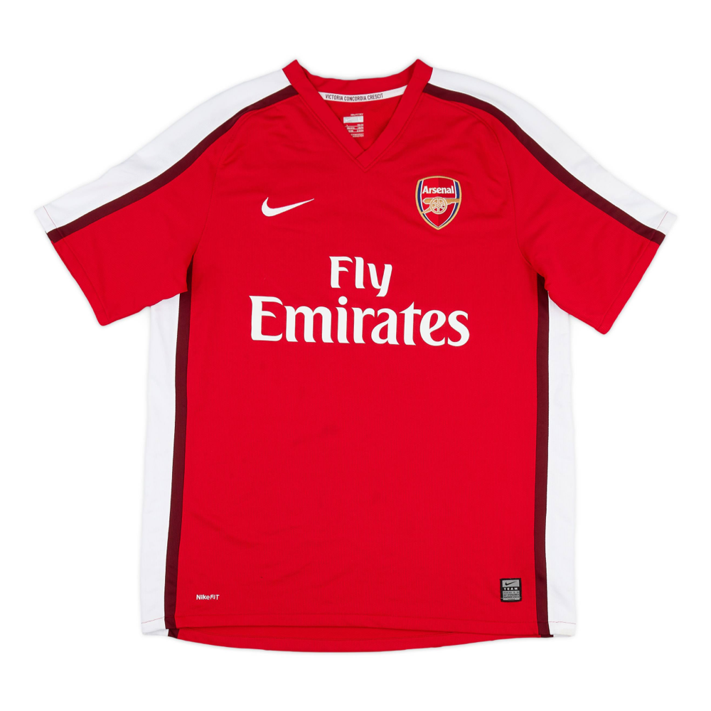 ARSENAL FC HOME JERSEY 2008-10