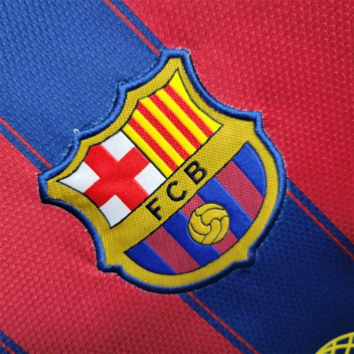 2009-10 FC Barcelona 1a Equipación Nation Jersey