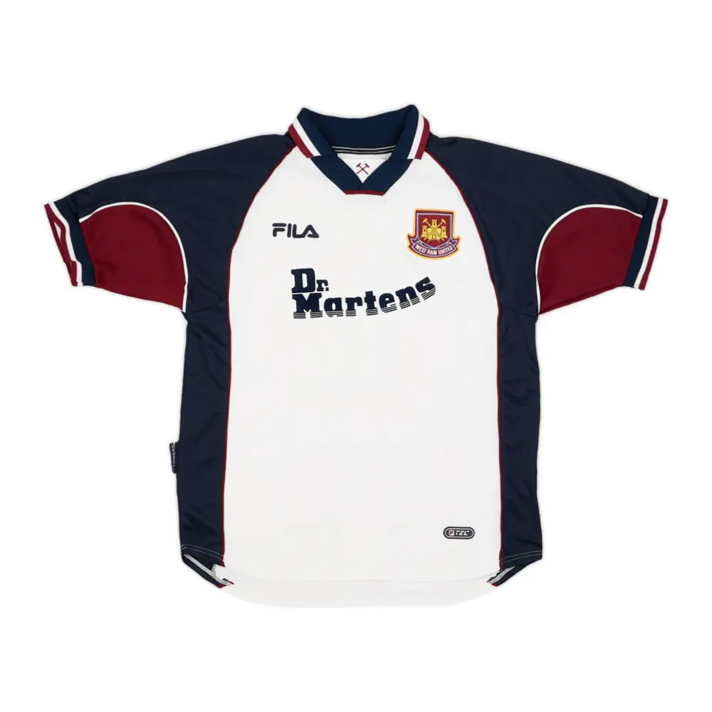 WEST HAM UNITED FC JERSEY 1999-01