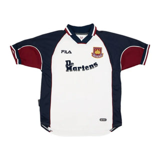 WEST HAM UNITED FC JERSEY 1999-01