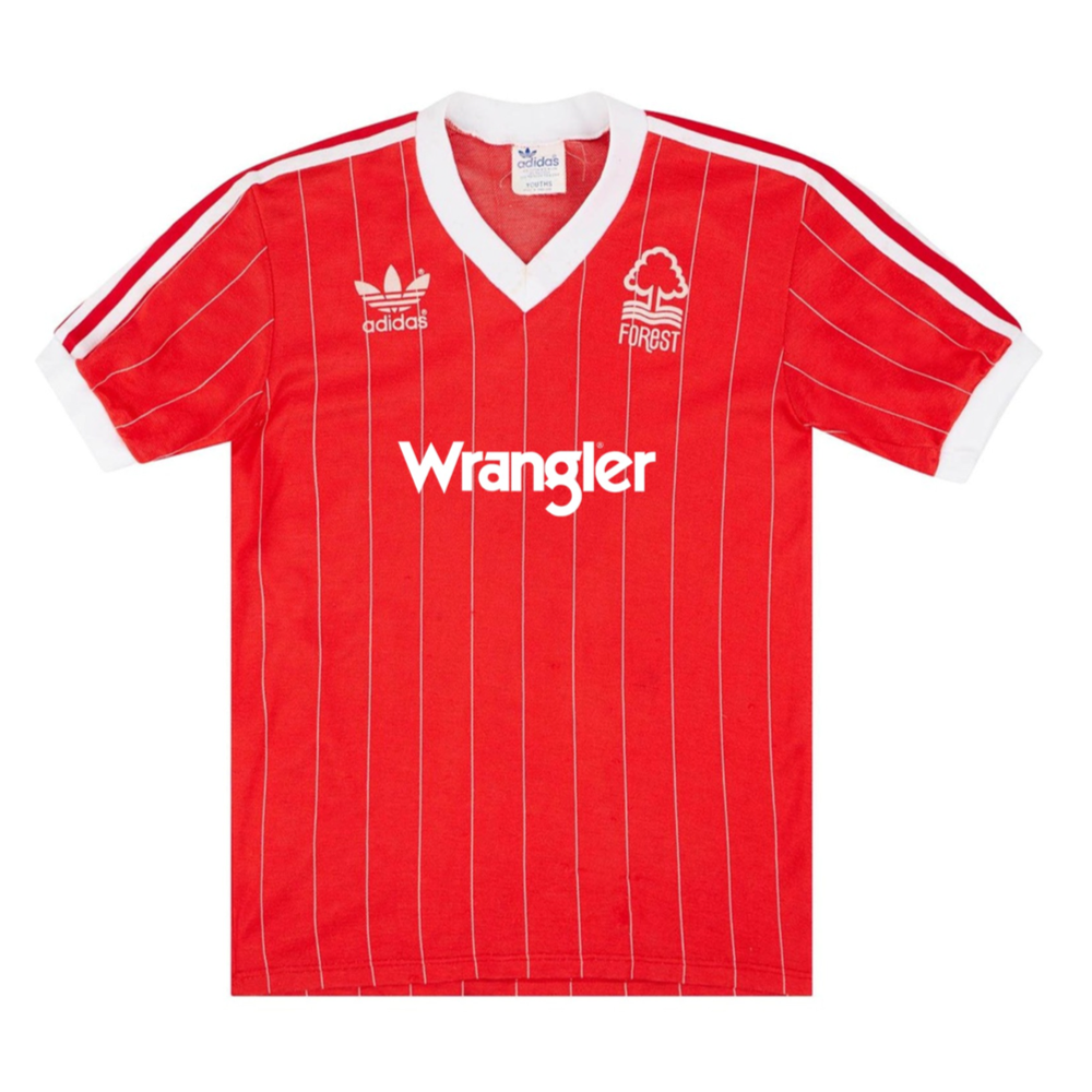 NOTTINGHAM FOREST FC HOME JERSEY 1982-83