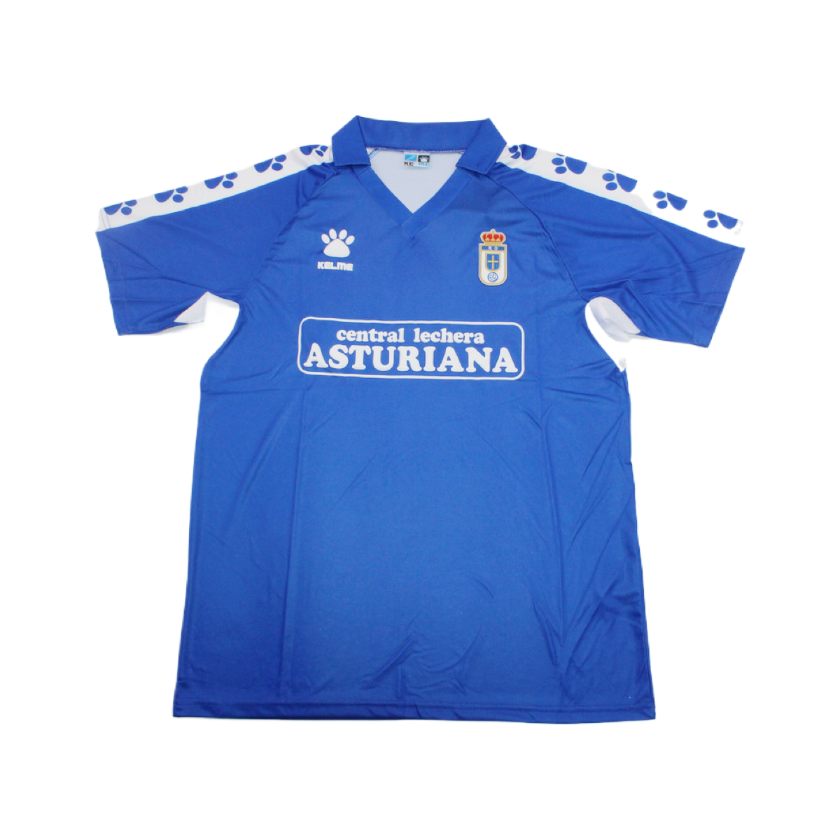 1990-91 Real Oviedo 1a Equipación Nation Jersey