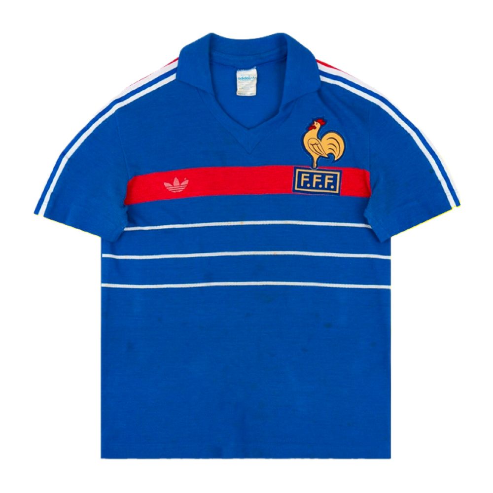 FRANCE HOME JERSEY 1984