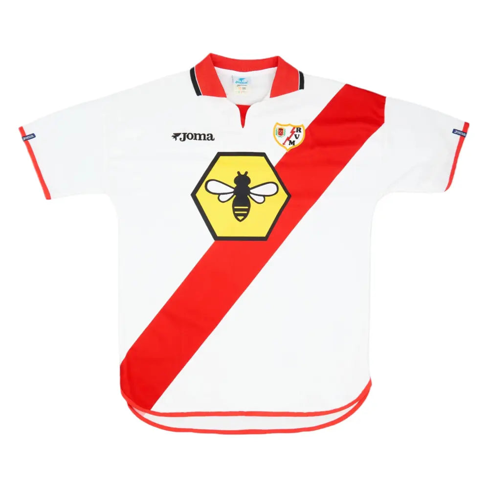 2001-02 Rayo Vallecano Heimtrikot