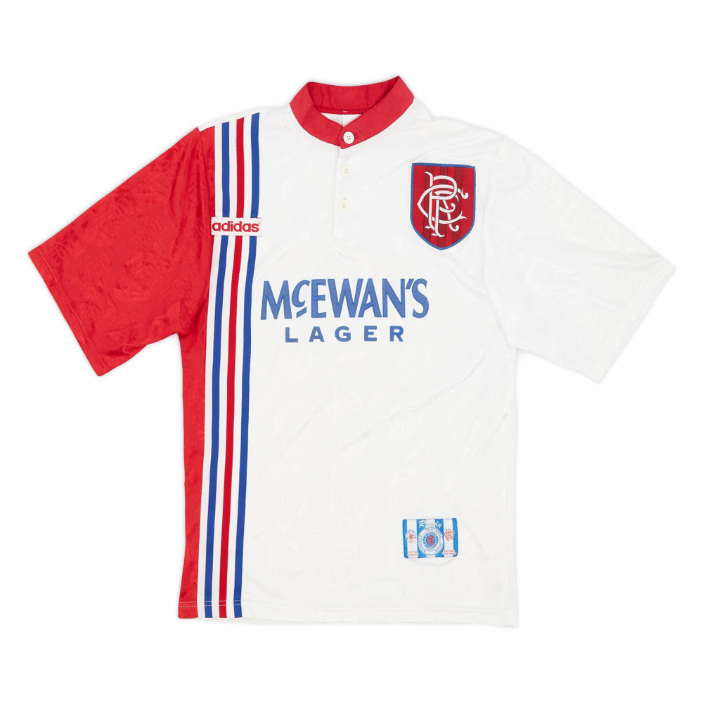 1996-97 Rangers FC Auswärtstrikot