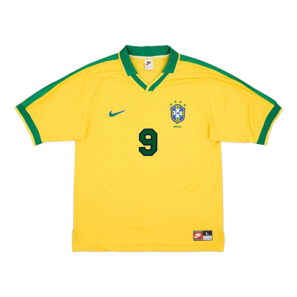 1997 Brasil Heimtrikot