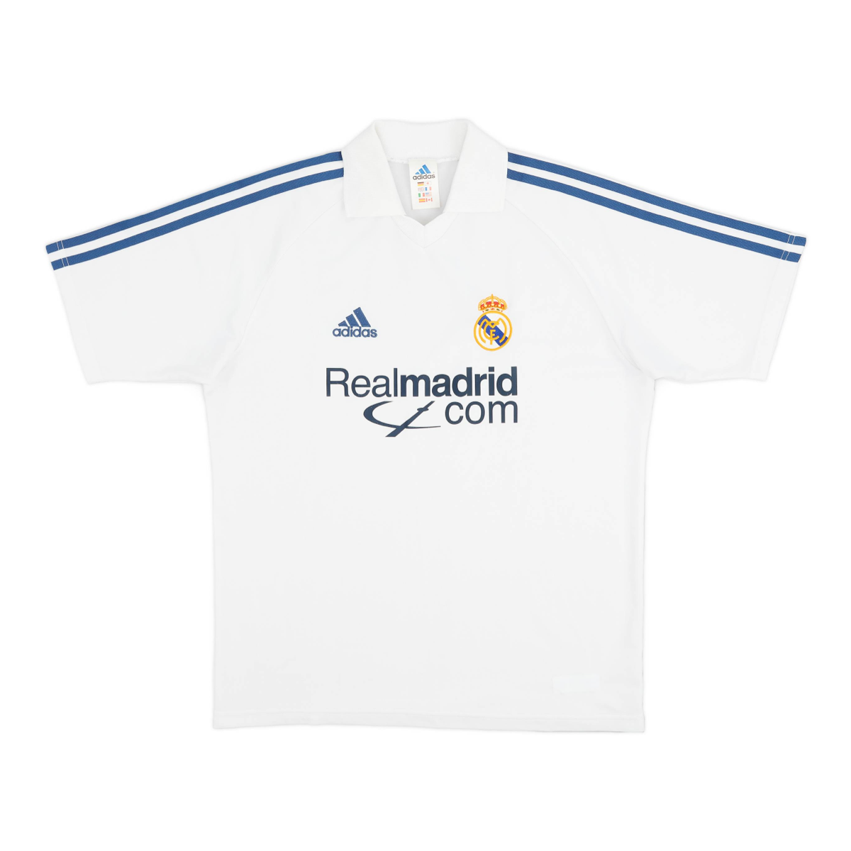 REAL MADRID CF HOME JERSEY 2001-02