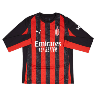 AC MILAN HOME LONG SLEEVE JERSEY 2025-26