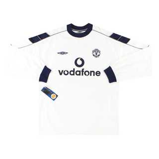 MANCHESTER UNITED FC LONG SLEEVE JERSEY 2000-01