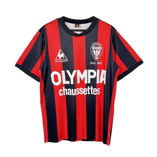 OGC NICE HOME JERSEY 1977-78