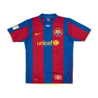 FC BARCELONA HOME JERSEY 2007-08