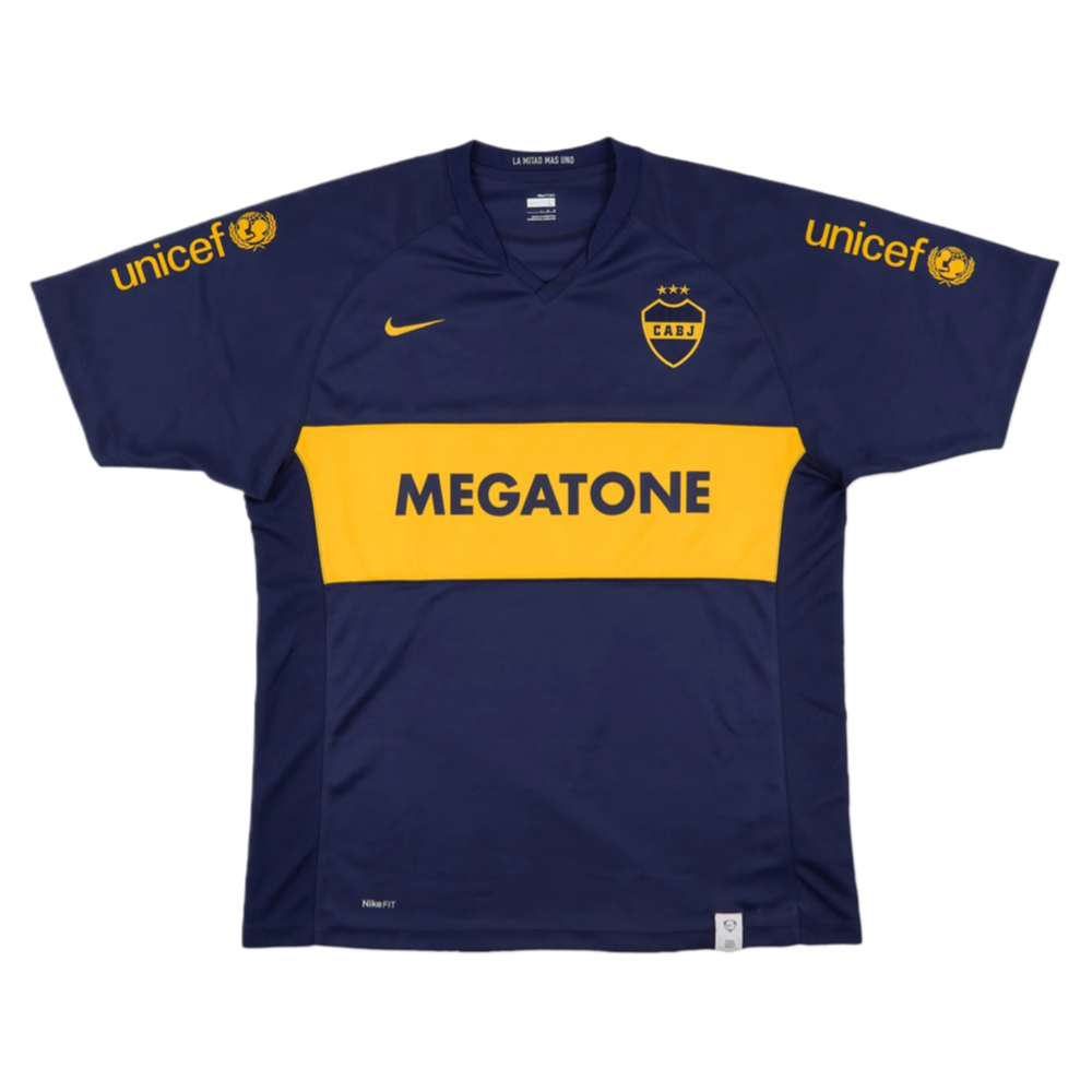 CA BOCA JUNIORS HOME JERSEY 2007-08