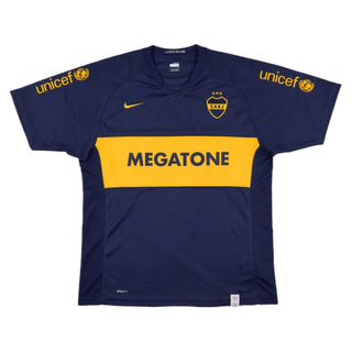 CA BOCA JUNIORS HOME JERSEY 2007-08