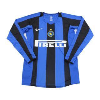 FC INTERNAZIONALE MILANO HOME LONG SLEEVE JERSEY 2004-05