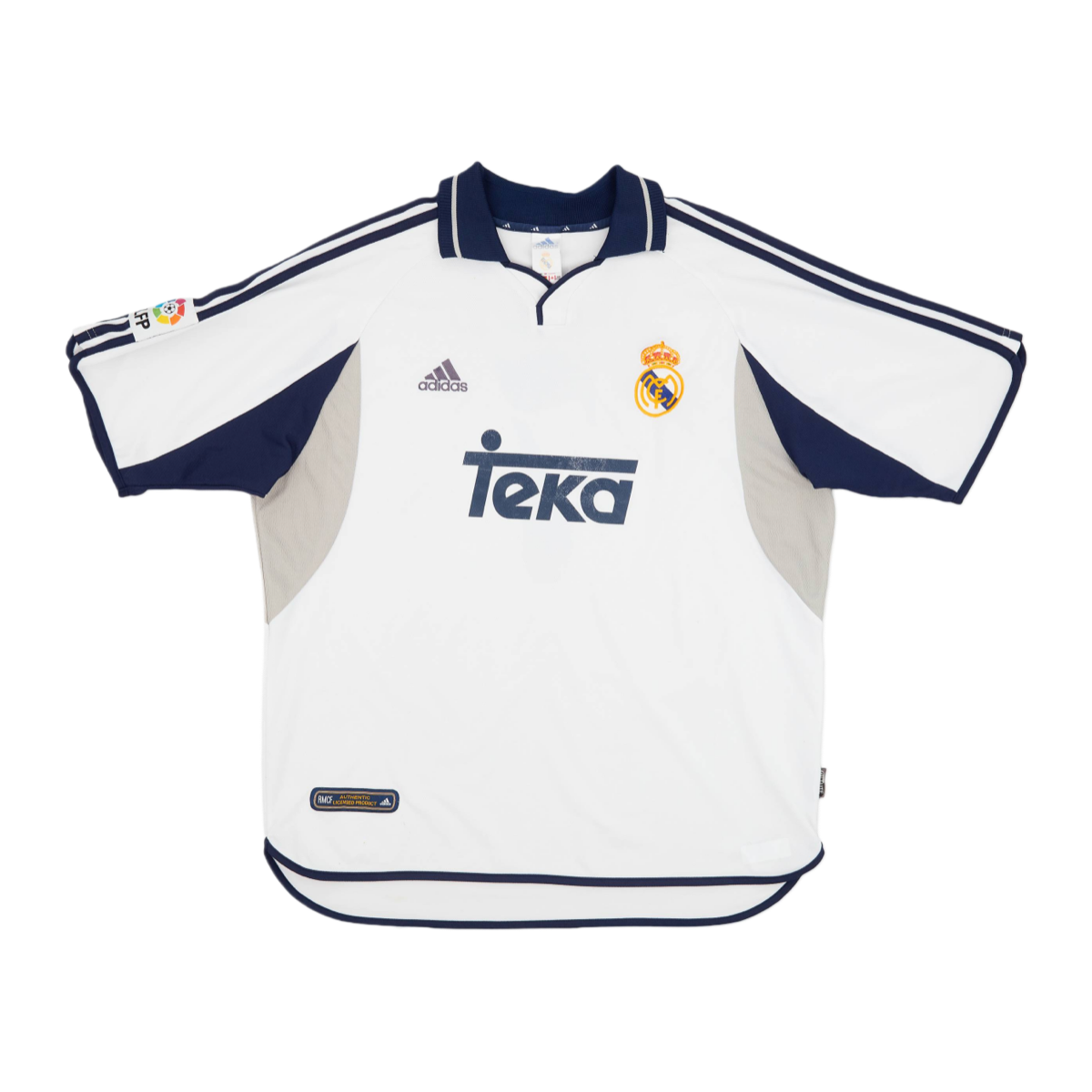 REAL MADRID CF HOME JERSEY 2000-01