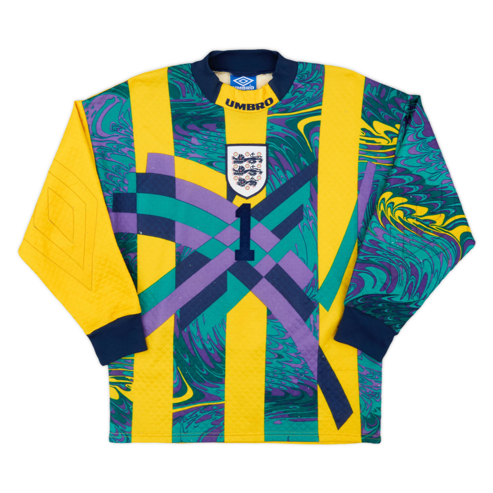 ENGLAND GOALKEEPER JERSEY 1995
