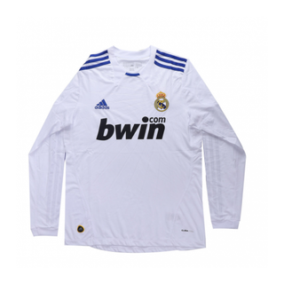 REAL MADRID CF HOME LONG SLEEVE JERSEY 2010-11