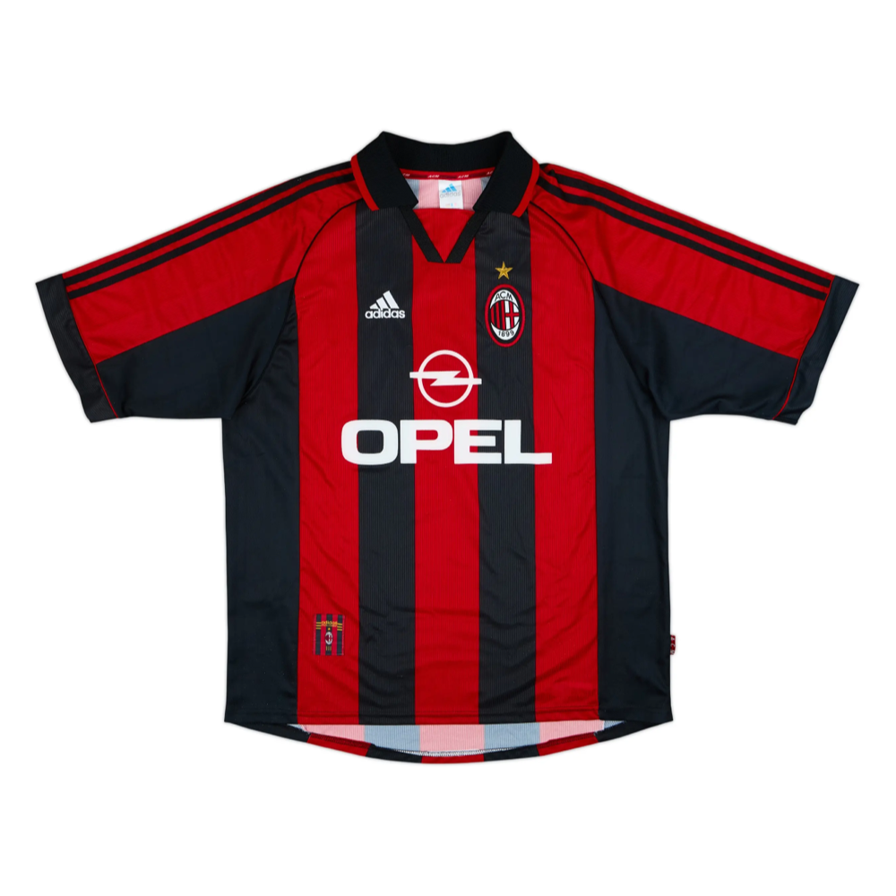 AC MILAN HOME JERSEY 1998-00