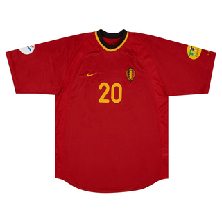 BELGIUM HOME JERSEY 2000