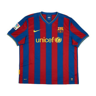 2009-10 FC Barcelona Heimtrikot