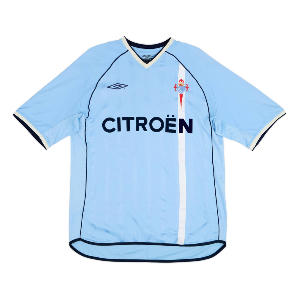 RC CELTA DE VIGO HOME JERSEY 2001-03