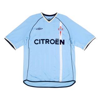 RC CELTA DE VIGO HOME JERSEY 2001-03