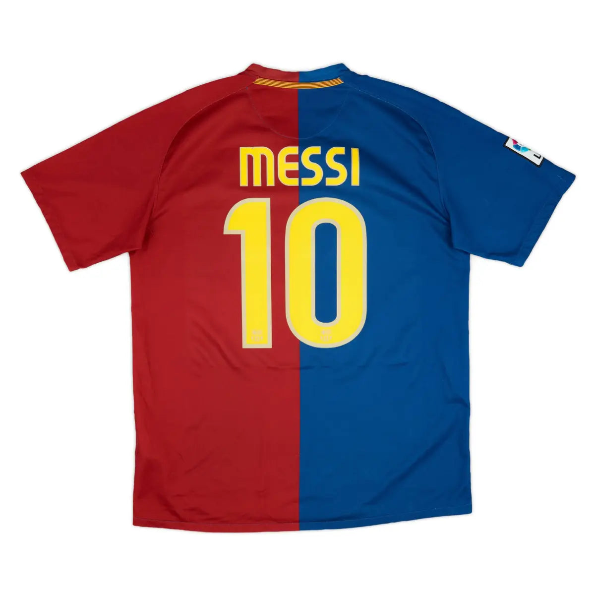 2008-09 FC Barcelona 1a Equipación Nation Jersey