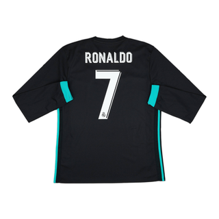 REAL MADRID CF AWAY LONG SLEEVE JERSEY 2017-18