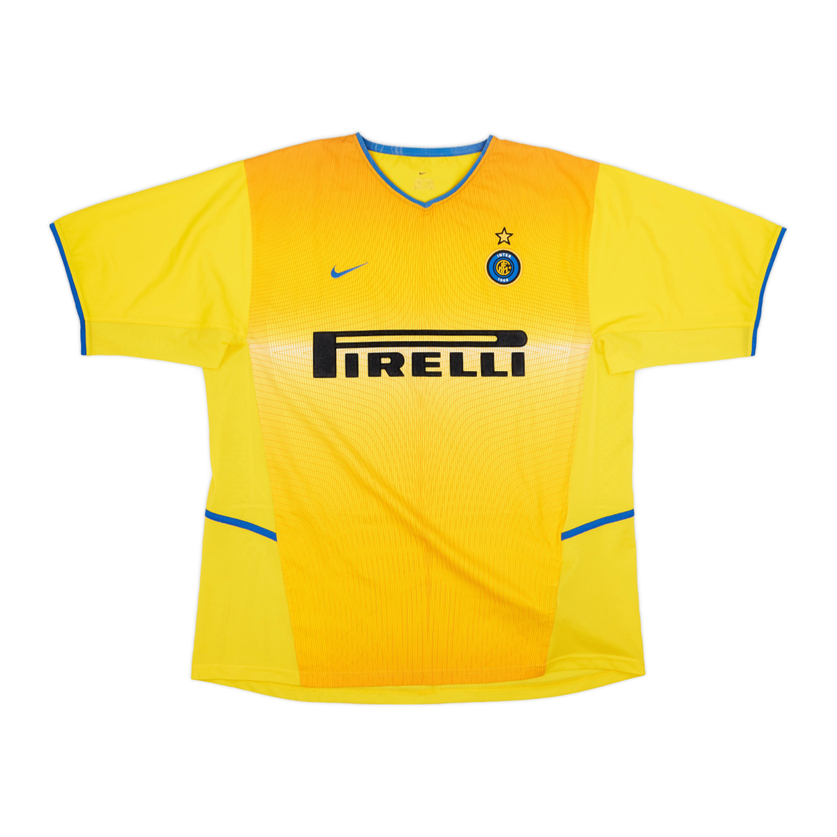 2002-03 FC Internazionale Milano 3a Equipación Nation Jersey