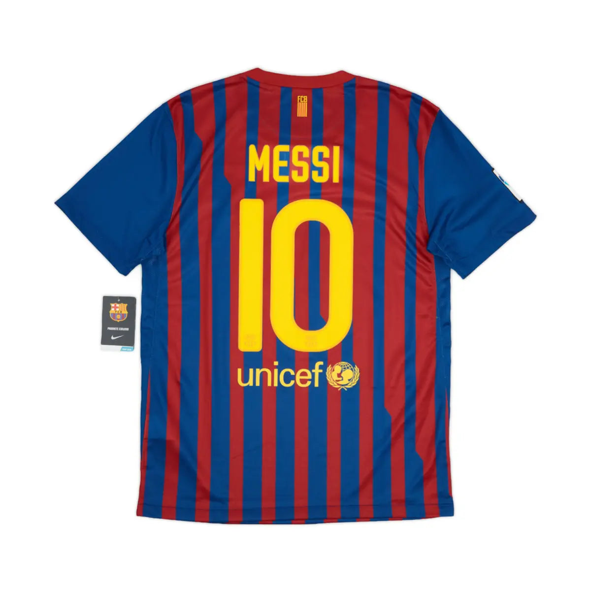 2011-12 FC Barcelona 1a Equipación Nation Jersey