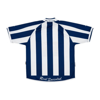 REAL SOCIEDAD DE FUTBOL DE FUTBOL HOME JERSEY 2002-03
