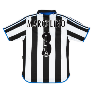 NEWCASTLE UNITED FC HOME JERSEY 2000-01