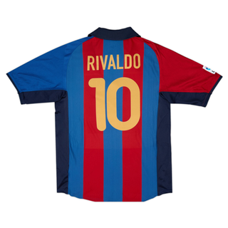 FC BARCELONA HOME JERSEY 2001-02