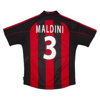 AC MILAN HOME JERSEY 2001-02