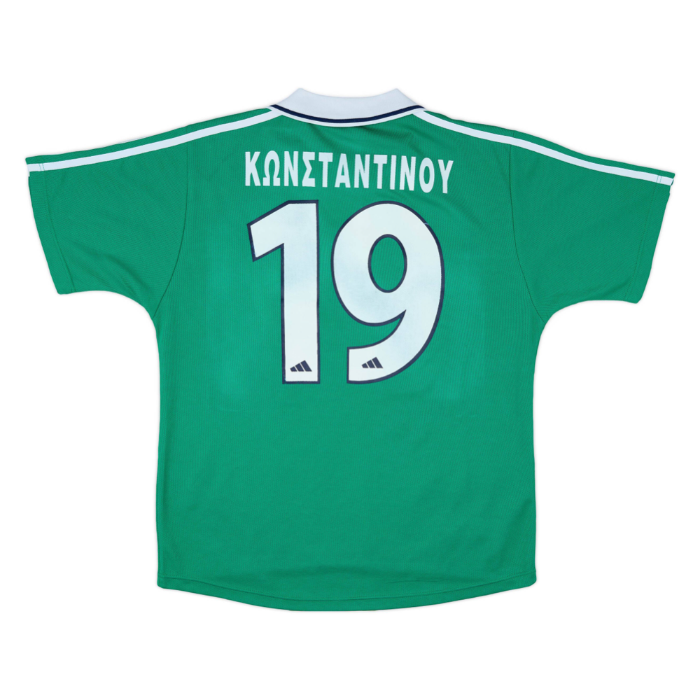 2000-01 Panathinaikos FC Equipación 1a Equipación