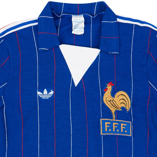 FRANCE HOME LONG SLEEVE JERSEY 1980-82