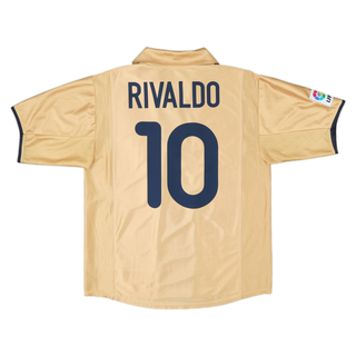 FC BARCELONA AWAY JERSEY 2001-02