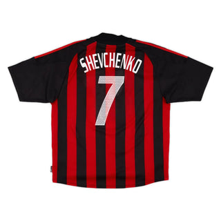 2002-03 AC Mailand Heimtrikot