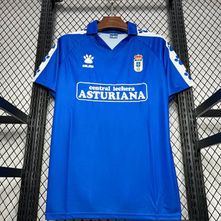 1990-91 Real Oviedo Heimtrikot