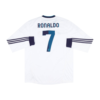 REAL MADRID CF HOME LONG SLEEVE JERSEY 2012-13