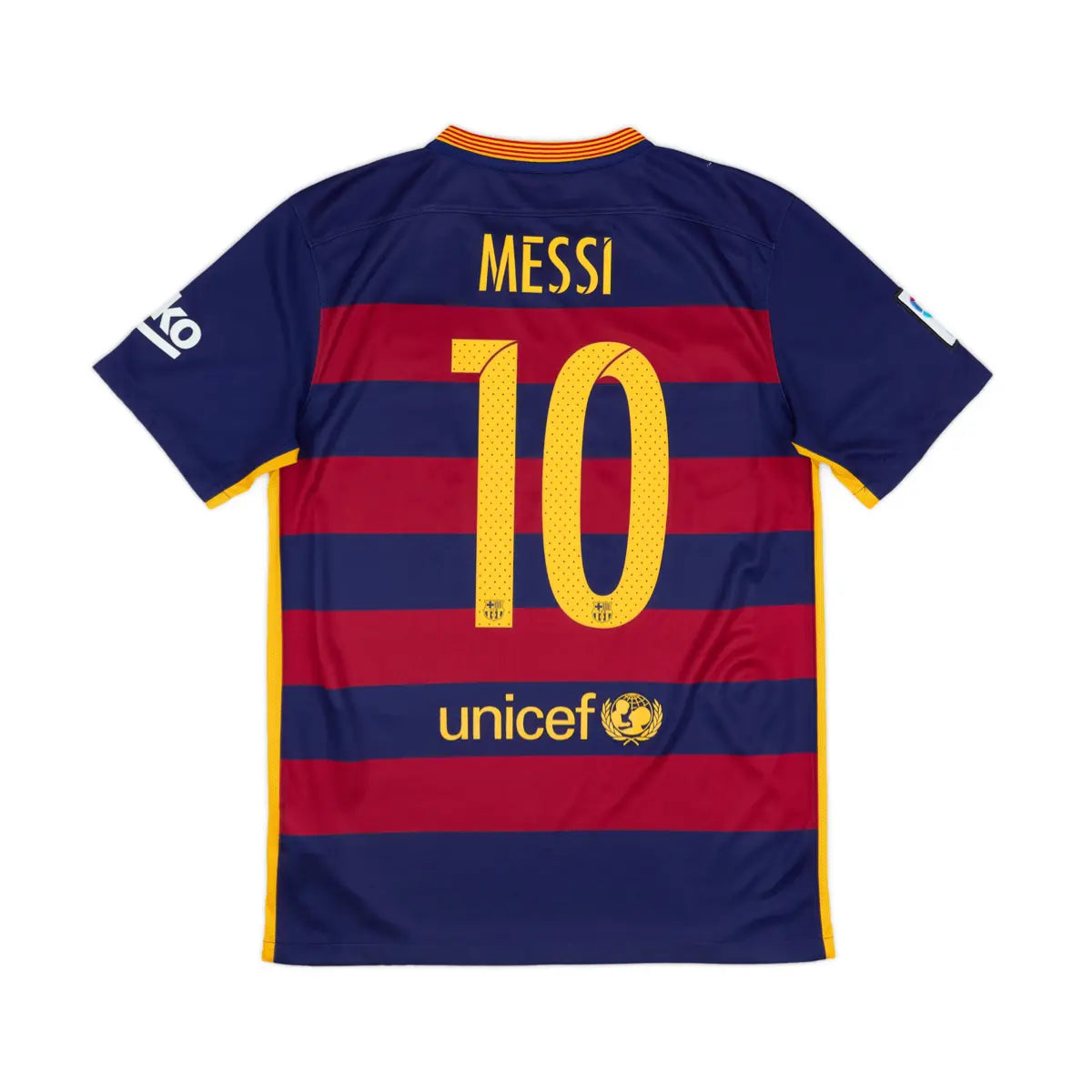 2015-16 FC Barcelona 1a Equipación Nation Jersey